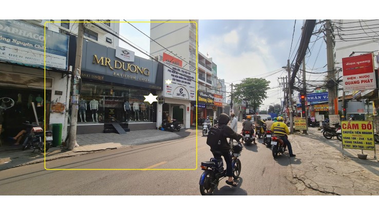 Cho thuê Tòa nhà Mặt tiền Tân Kỳ Tân Quý 210m2 - 4Lầu - NGAY NGÃ TƯ